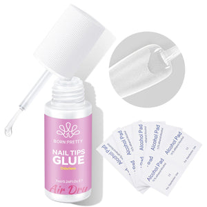 Odorless UV Free Nail Tips Glue Remover Nail Tips BORN PRETTY Set 05 