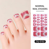 22 Tips Toenail Cat Magnetic Full Cover Nail Stickers ZXJ Series Clearance No Brand ZXJ-0182 