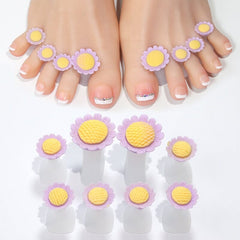 8pcs Silicone Toe Separators #07 Tools & Accessories No Brand 