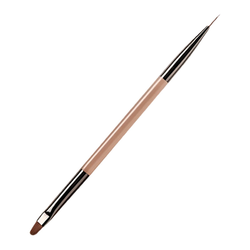 Construction & Liner Dual Ended Nail Brush