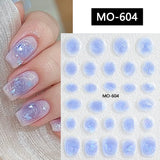 Vortex 3D Nail Stickers MO Series Clearance No Brand MO-604 