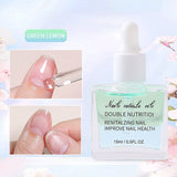 Nail Cuticle Oil 15ml Tools & Accessories No Brand Green Lemon 