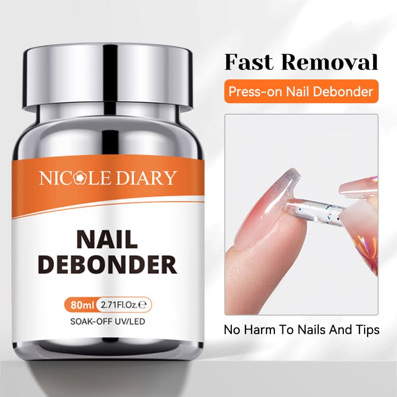 Press On Nail Debonder 80ml Nail Tips NICOLE DIARY 