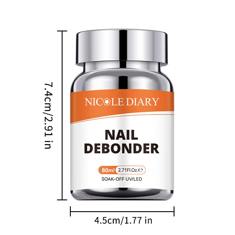 Press On Nail Debonder 80ml Nail Tips NICOLE DIARY 