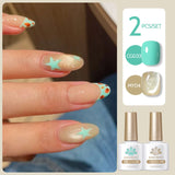 2 Bottles Gel Set French Cat Magnetic Gel 10ml Gel Nail Polish BORN PRETTY Set 06 