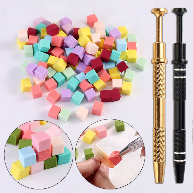 Gold Metal Sponge Grabbing Clip