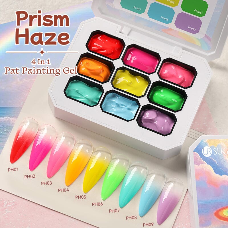 4 in 1 Pat Painting Gel Gel Nail Polish UR SUGAR #05 Prism Haze 