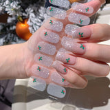16 Tips Christmas Full Cover Nail Stickers Nail Sticker No Brand SD-023 