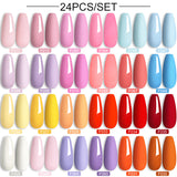 24pcs Nail Gel Set 7ml