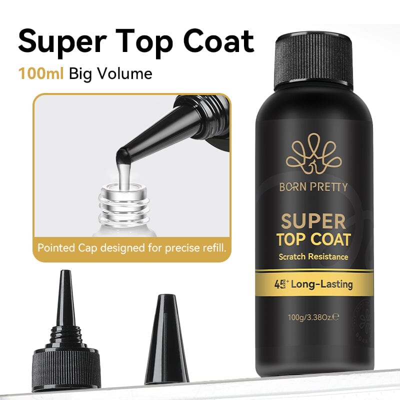 Super Top Coat 100g Gel Nail Polish BORN PRETTY 
