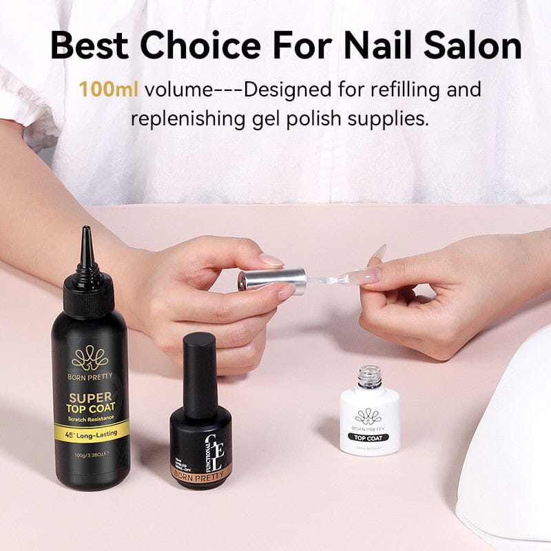 Super Top Coat 100g Gel Nail Polish BORN PRETTY 
