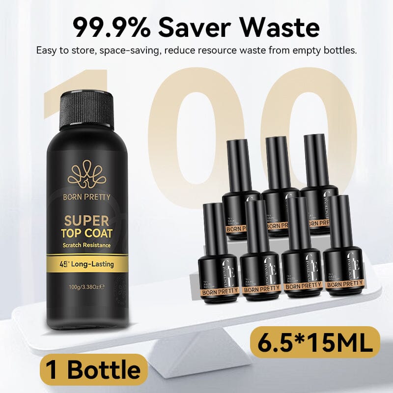 Super Top Coat 100g Gel Nail Polish BORN PRETTY 