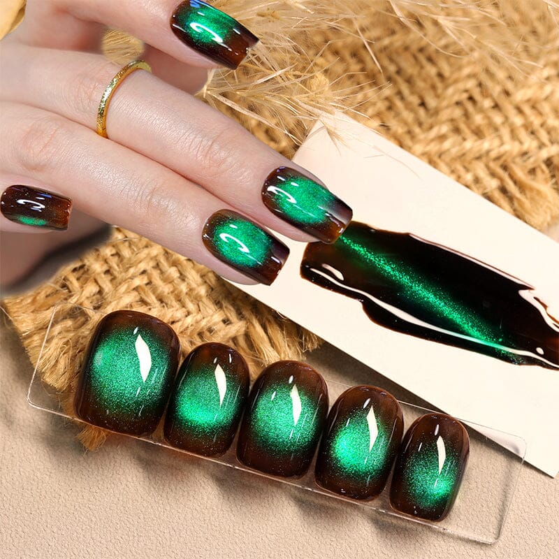 Colored Cat Magnetic Gel MY126 Mint Soda 10ml Gel Nail Polish BORN PRETTY 