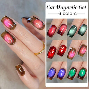 TPO & HEMA Free Glass Bead Cat Magnetic Gel Polish 10ml Gel Nail Polish BORN PRETTY 