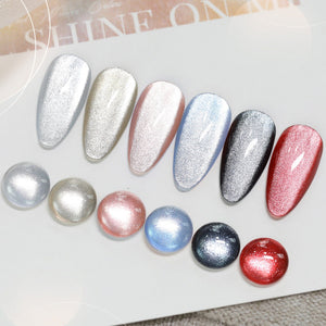 6 Colors HEMA/TPO FREE Crystal Cat Magnetic Gel M19 Winter's Whisper 7ml Gel Nail Polish BORN PRETTY 