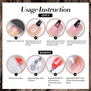 6 Colors HEMA/TPO FREE Crystal Cat Magnetic Gel M19 Winter's Whisper 7ml Gel Nail Polish BORN PRETTY 