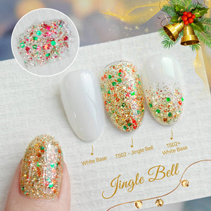 Jelly Gel Polish TS02 Jingle Bell 15ml Gel Nail Polish BORN PRETTY 