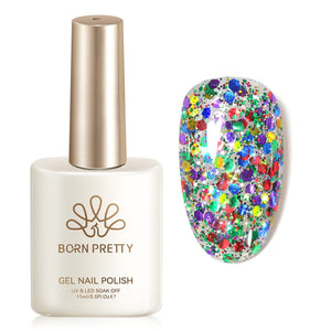 Jelly Gel Polish TS03 Christmas Wreath 15ml Gel Nail Polish BORN PRETTY 