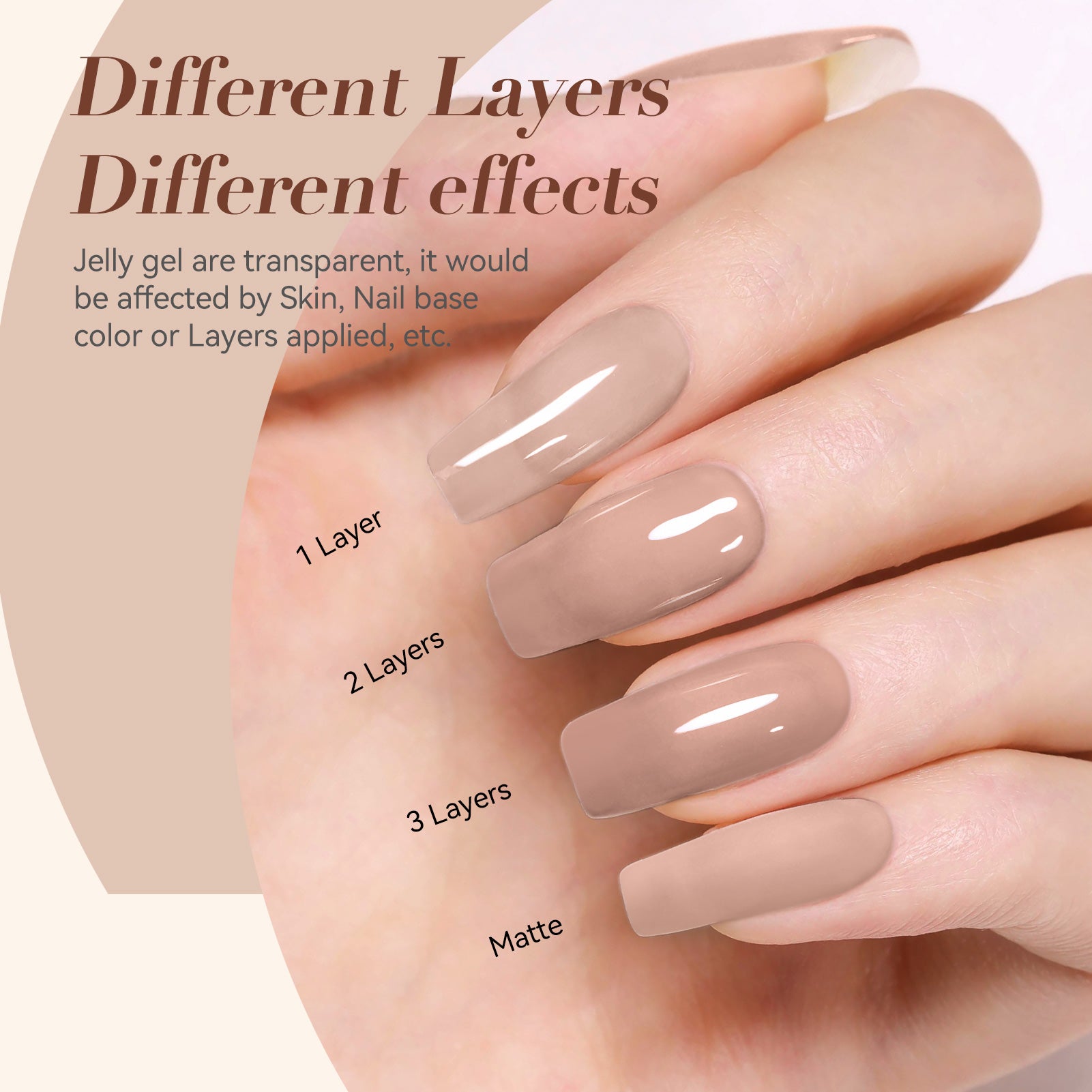 Jelly Gel Polish TS14 Cherry Dew 15ml HEMA/TPO FREE