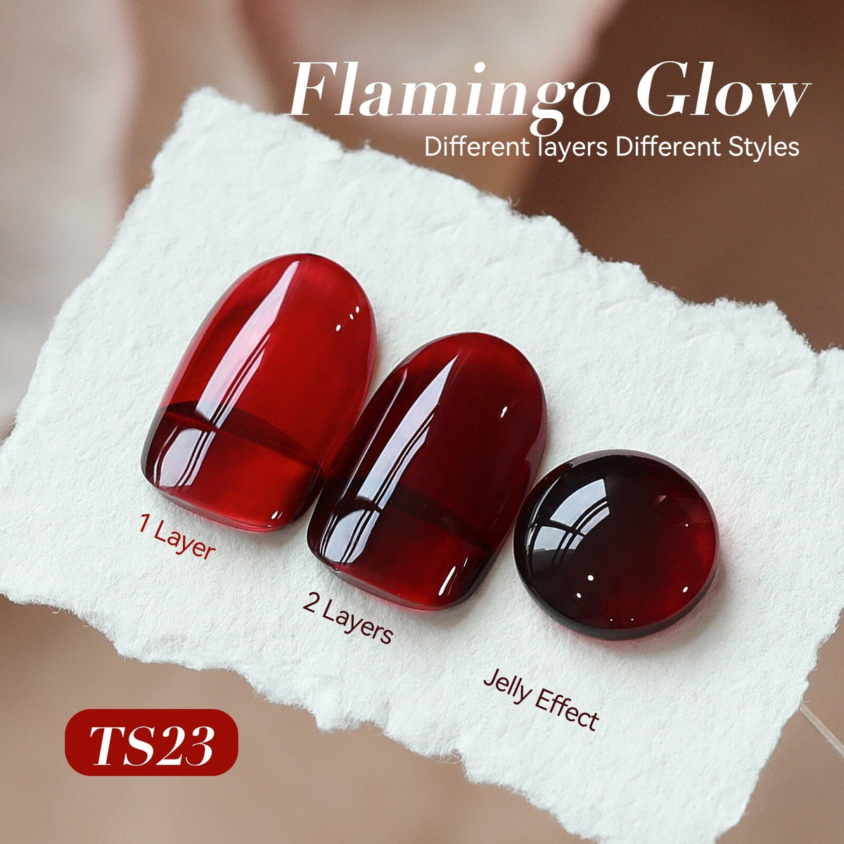Inping Ts23 Jelly Gel Polish TS23 Flamingo Glow 15ml – BORN PRETTY