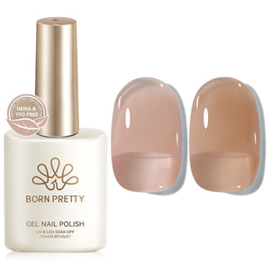 Jelly Gel Polish 15ml HEMA/TPO FREE Gel Nail Polish BORN PRETTY TS08 