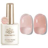 Jelly Gel Polish 15ml HEMA/TPO FREE Gel Nail Polish BORN PRETTY TS12 