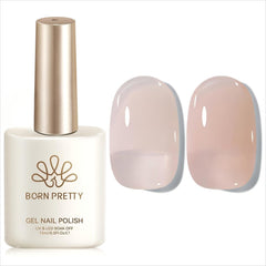 Jelly Gel Polish TS13 Almond Glow 15ml Gel Nail Polish BORN PRETTY 