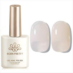 Jelly Gel Polish TS19 Pink Whisper 15ml Gel Nail Polish BORN PRETTY 