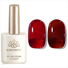 Jelly Gel Polish TS23 Flamingo Glow 15ml Gel Nail Polish BORN PRETTY 