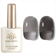 Jelly Gel Polish TS27 Black Aura 15ml Gel Nail Polish BORN PRETTY 