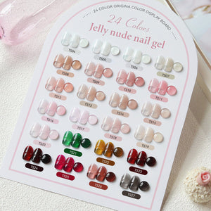 Jelly Gel Polish 15ml HEMA/TPO FREE Gel Nail Polish BORN PRETTY 