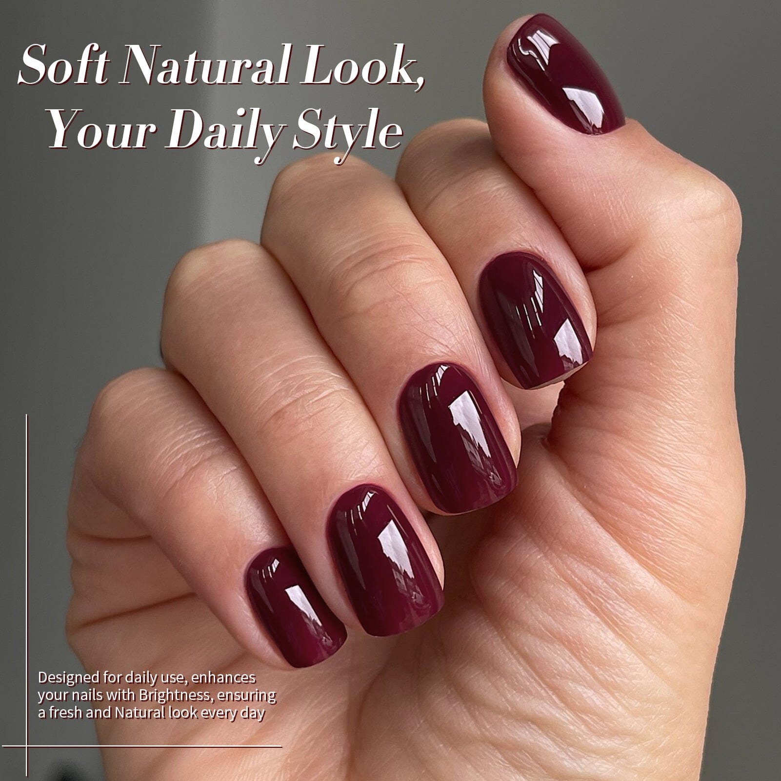 6 Colors HEMA/TPO FREE Gel Polish Set S21 Raw Cacao 7ml Gel Nail Polish BORN PRETTY 