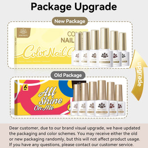 6 Colors HEMA/TPO FREE Gel Polish Set S21 Raw Cacao 7ml Gel Nail Polish BORN PRETTY 