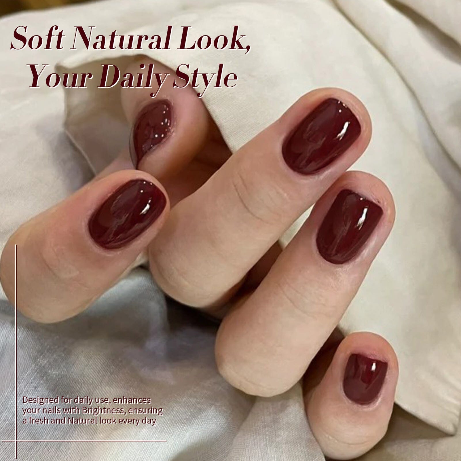 6 Colors HEMA/TPO FREE Gel Polish Set S22 Cinnamon Coco 7ml Gel Nail Polish BORN PRETTY 