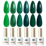 6 Bottles Color Gel Polish Set 7ml