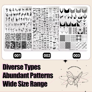 Wide Size Stamping Plate Nail Stamping BORN PRETTY 