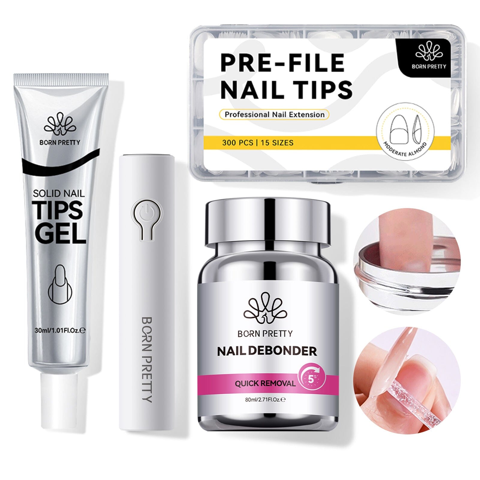 Nail Patch Removal Kit #03 Sets & Kits BORN PRETTY 