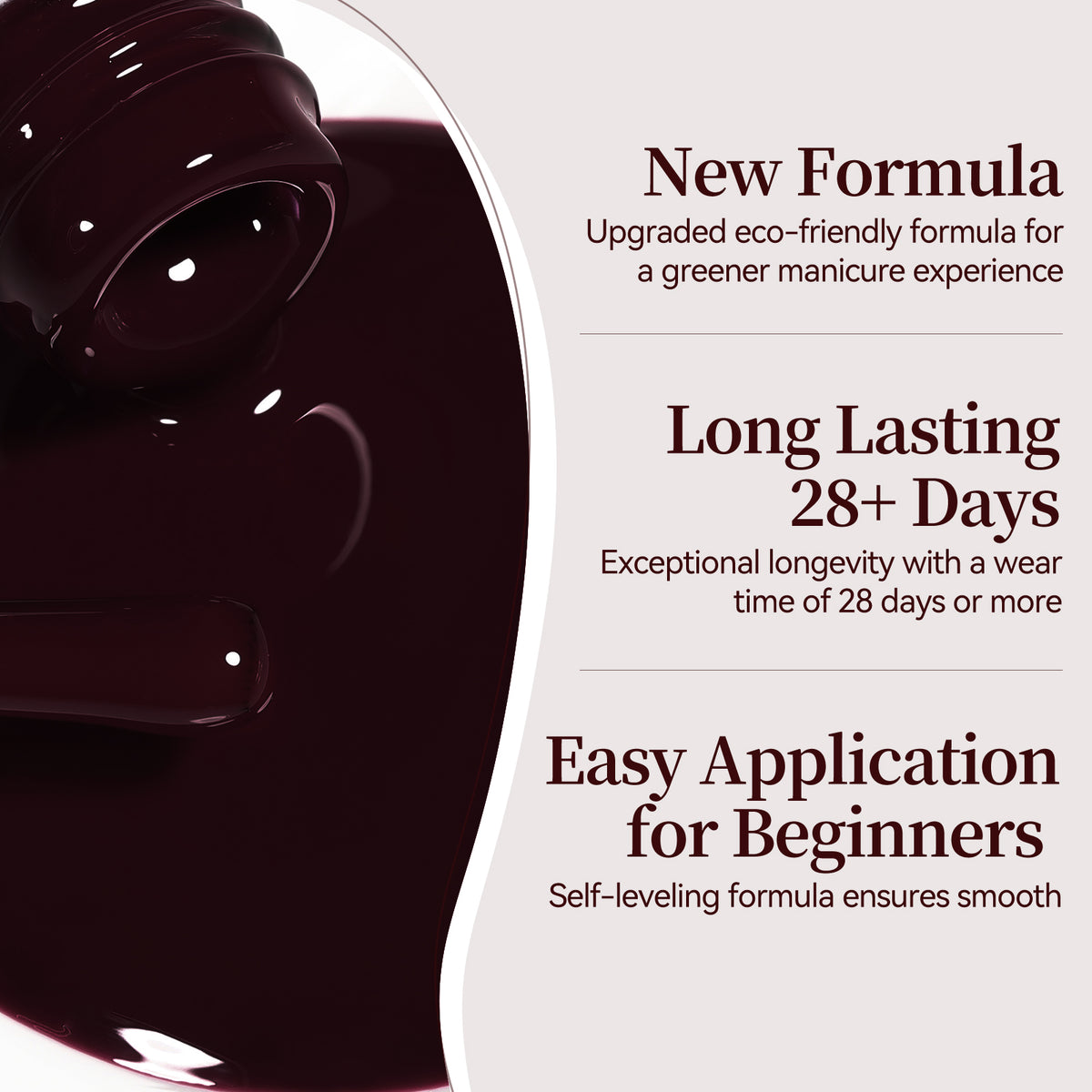 Color Nail Gel SJ11 Dark Cherry 15ml