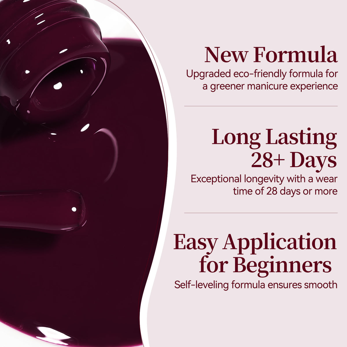 Color Nail Gel SJ12 Plum Rouge 15ml