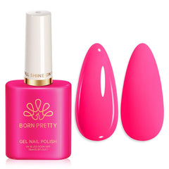 Color Nail Gel SJ19 Neon Rose 15ml Gel Nail Polish BORN PRETTY 