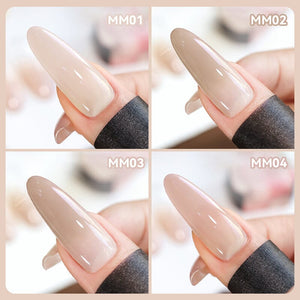 4 Colors 4 in 1 Pat Painting Gel Mist Murmur Gel Nail Polish UR SUGAR 