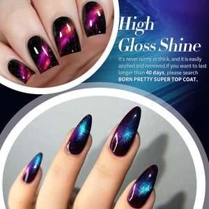 6 Colors Cat Magnetic Nail Polish Galactic Eye 6ml Nail Polish BORN PRETTY 
