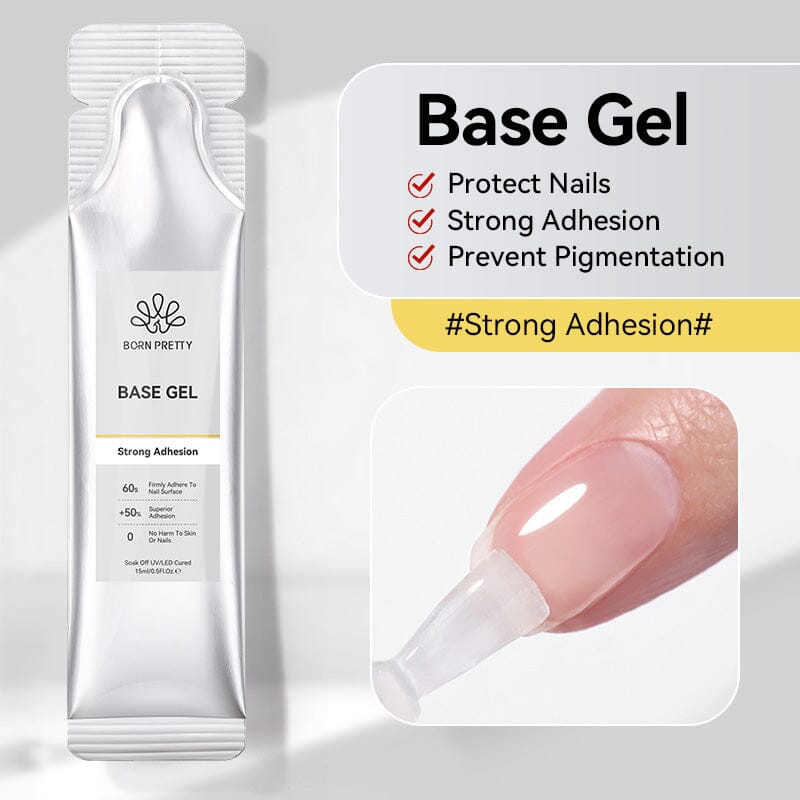 Base Gel 15ml (Bag) Base & Top Coat BORN PRETTY 1 pc 