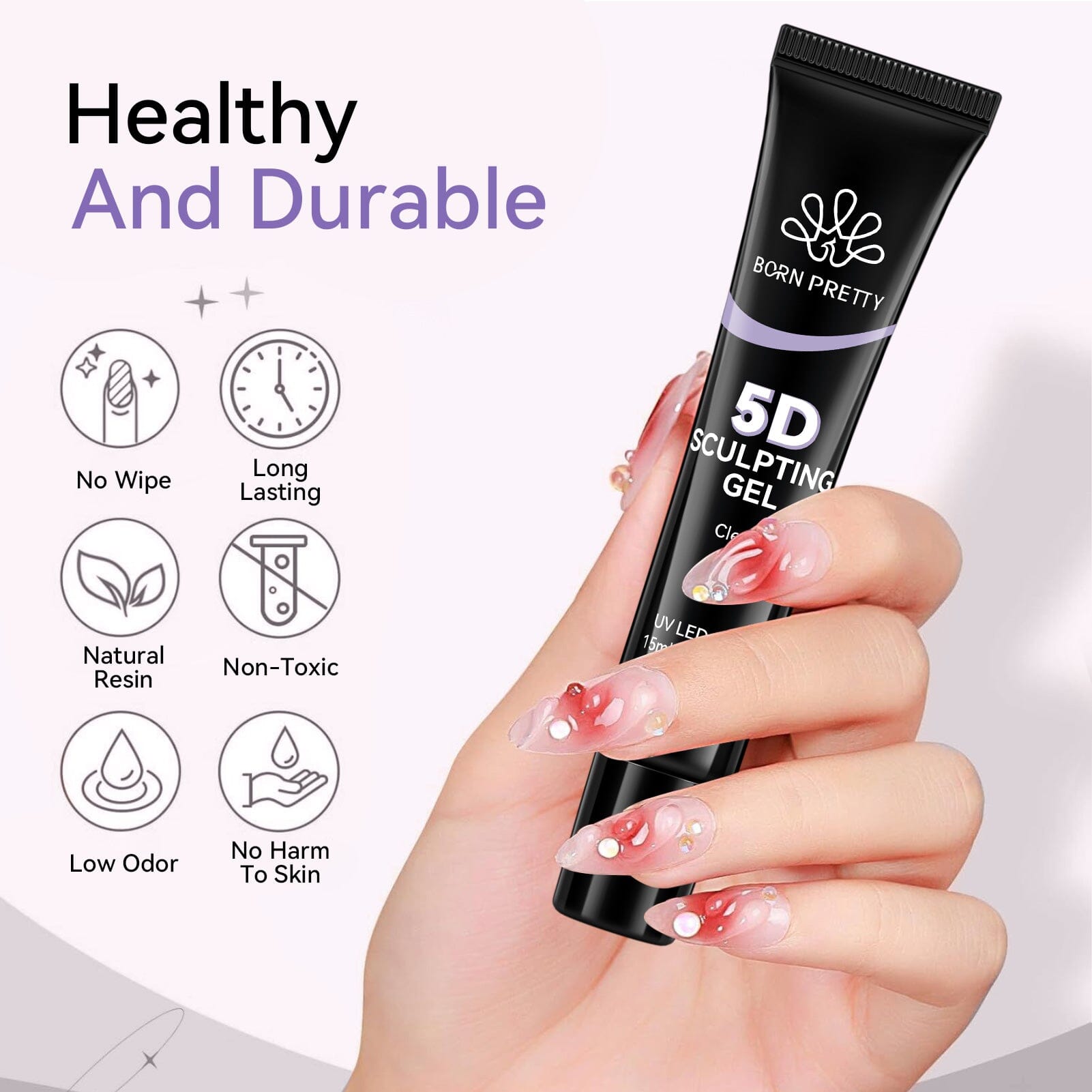 5D Sculpting Gel Polish 15ml Gel Nail Polish BORN PRETTY 