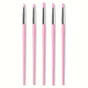 5tlg. Silikon Drückstift-Set