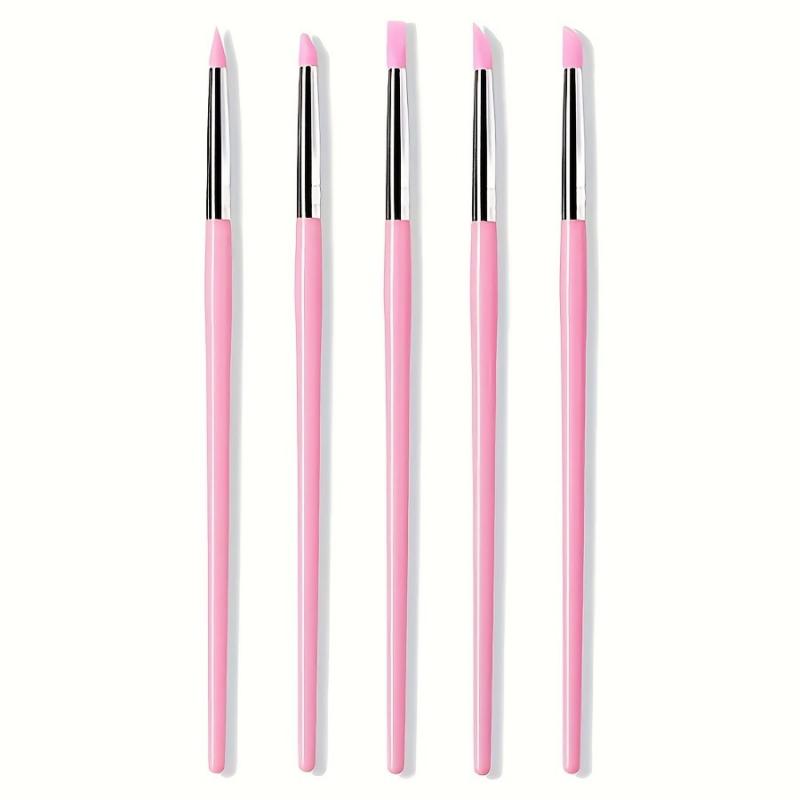 5tlg. Silikon Drückstift-Set