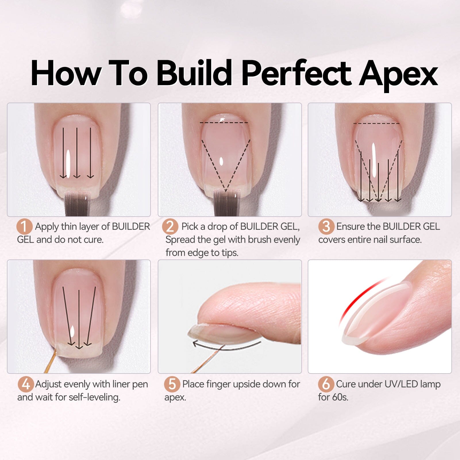 8 in 1 Builder Gel B09 15ml Gel Nail Polish BORN PRETTY 