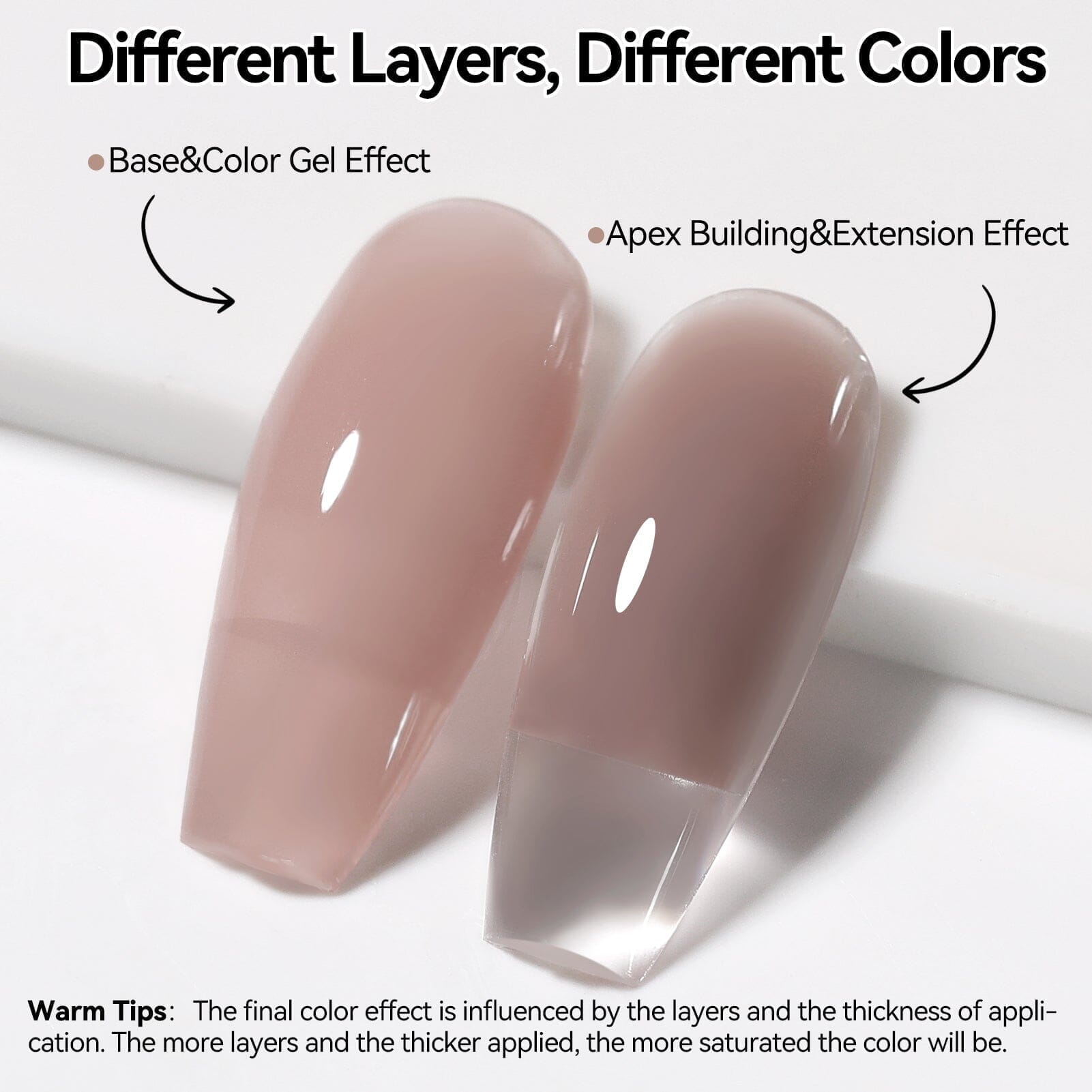 4 Colors 8 in 1 Builder Gel Set 15ml Gel Nail Polish BORN PRETTY 