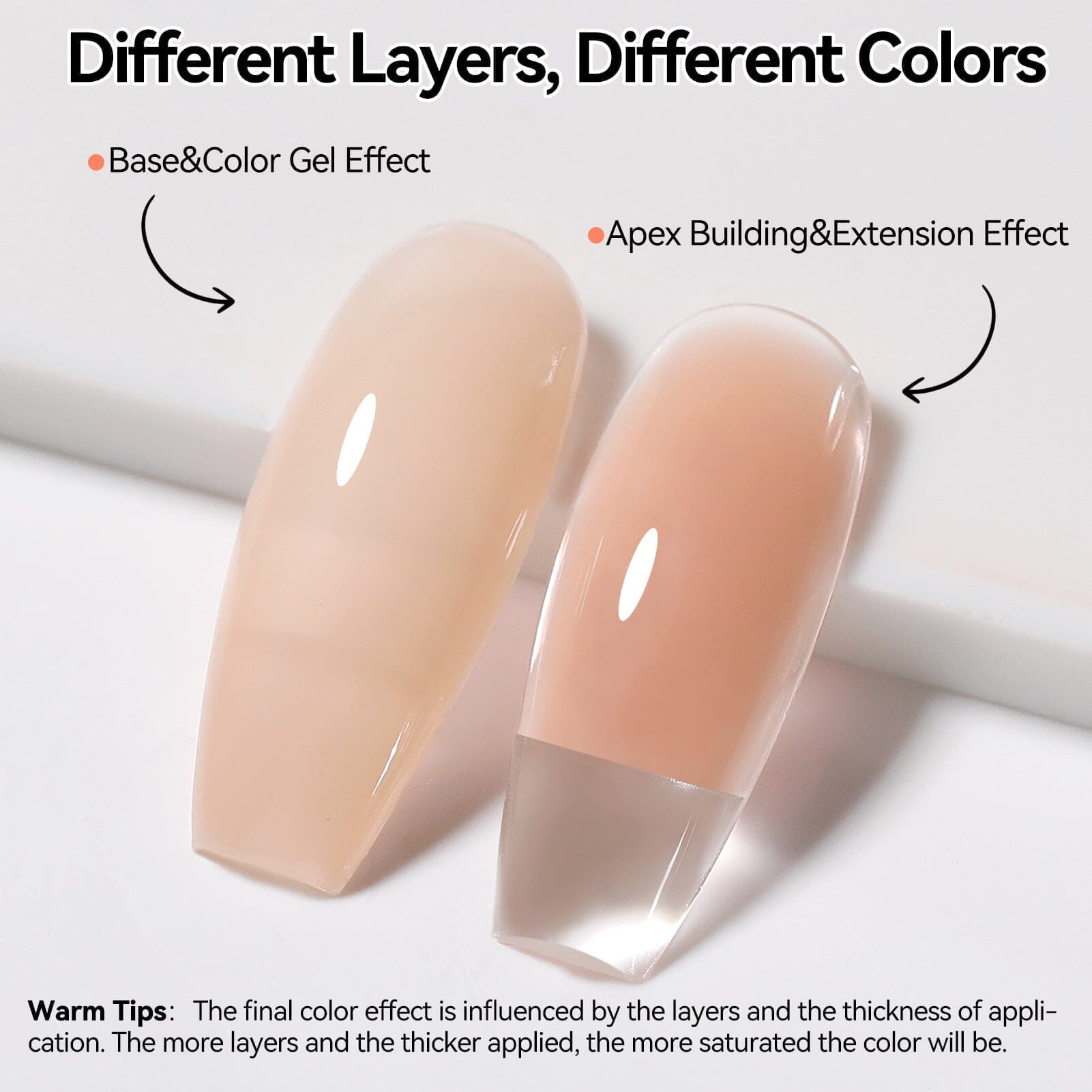 4 Colors 8 in 1 Builder Gel Set 15ml Gel Nail Polish BORN PRETTY 