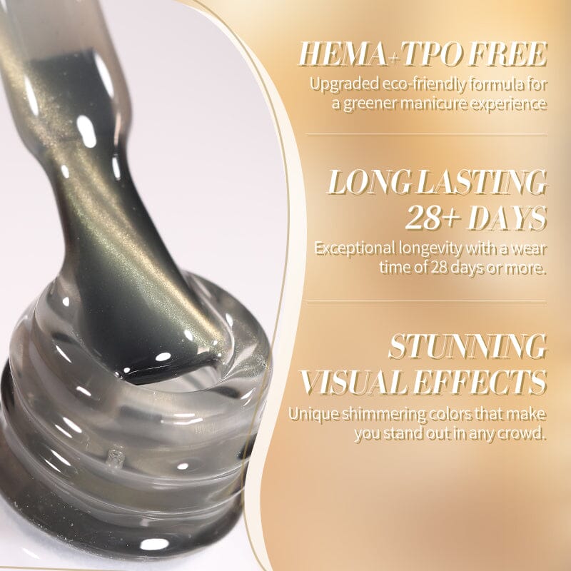 Hydrating Cat Magnetic Gel MY355 Autumn Breeze 10ml HEMA/TPO FREE Gel Nail Polish BORN PRETTY 